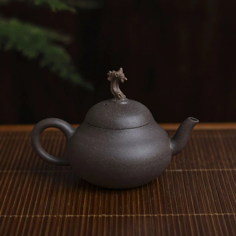 【坐饮亭竹】拙雅斋-紫砂葫芦壶70ml（拙雅S0210）