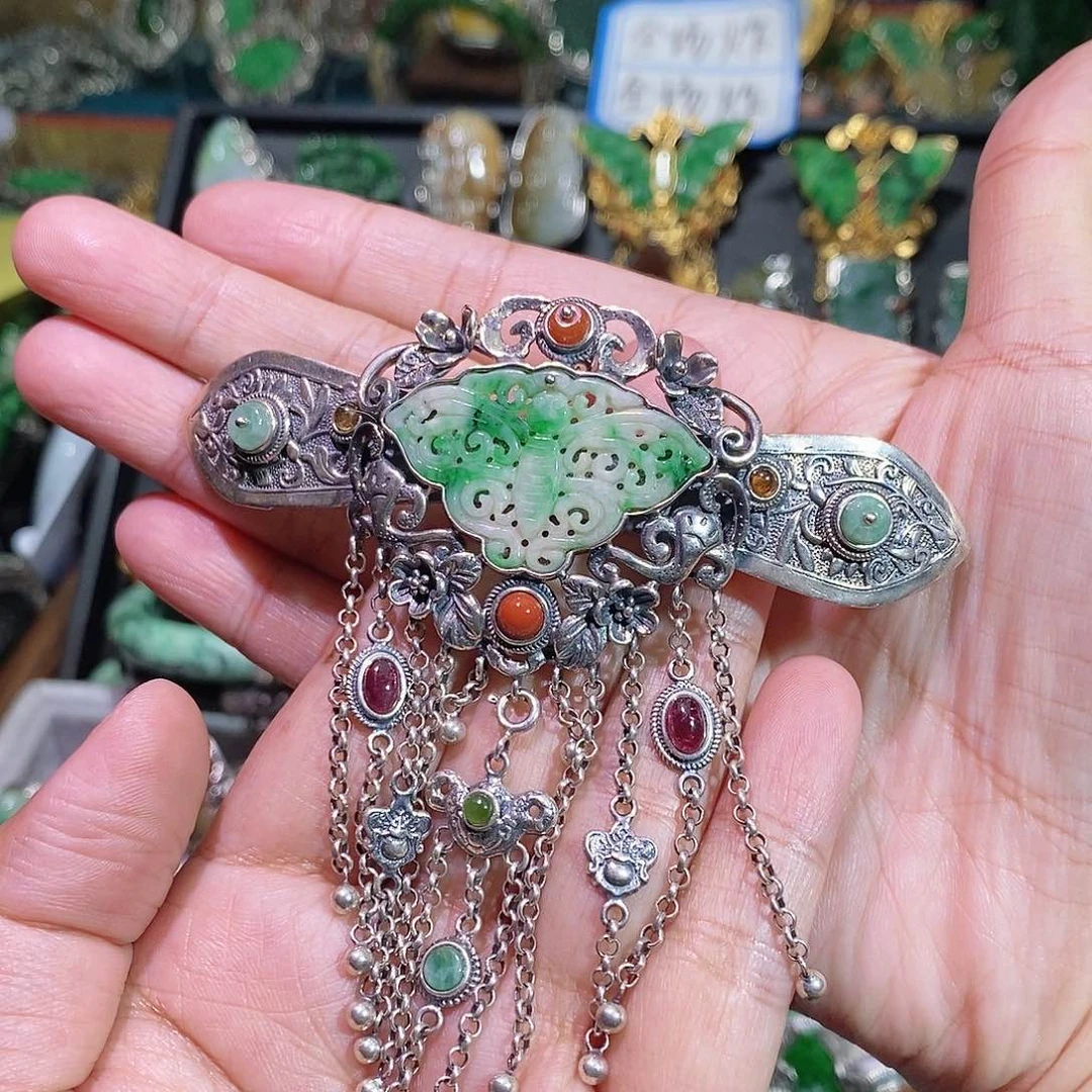 无磁石发夹吊坠炸炸炸炸炸