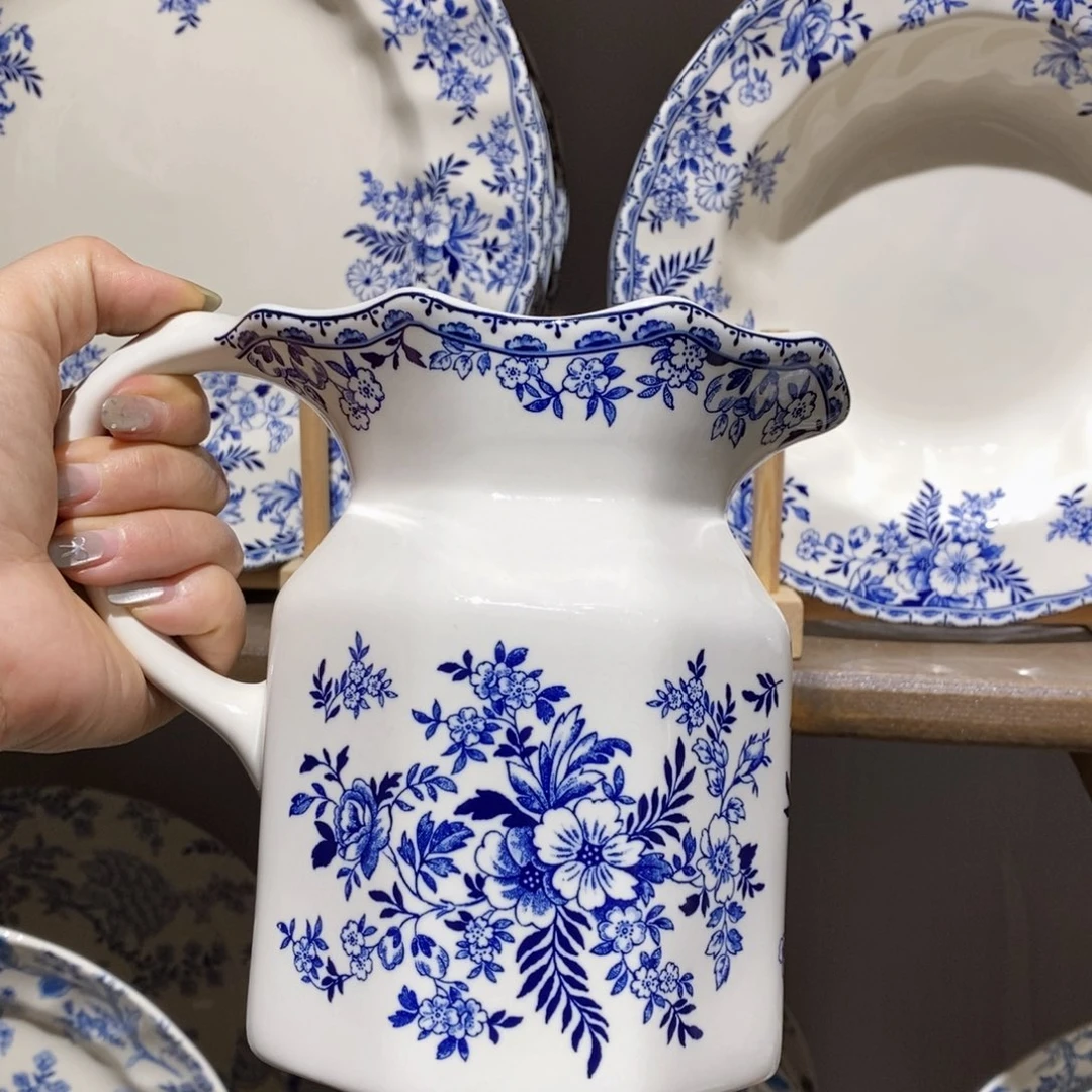 搪瓷微瑕德文郡花瓶1个