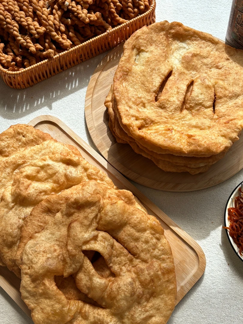 【实惠】老北京特色传统手工炸油饼老味道12张还送老北京香酥麻花