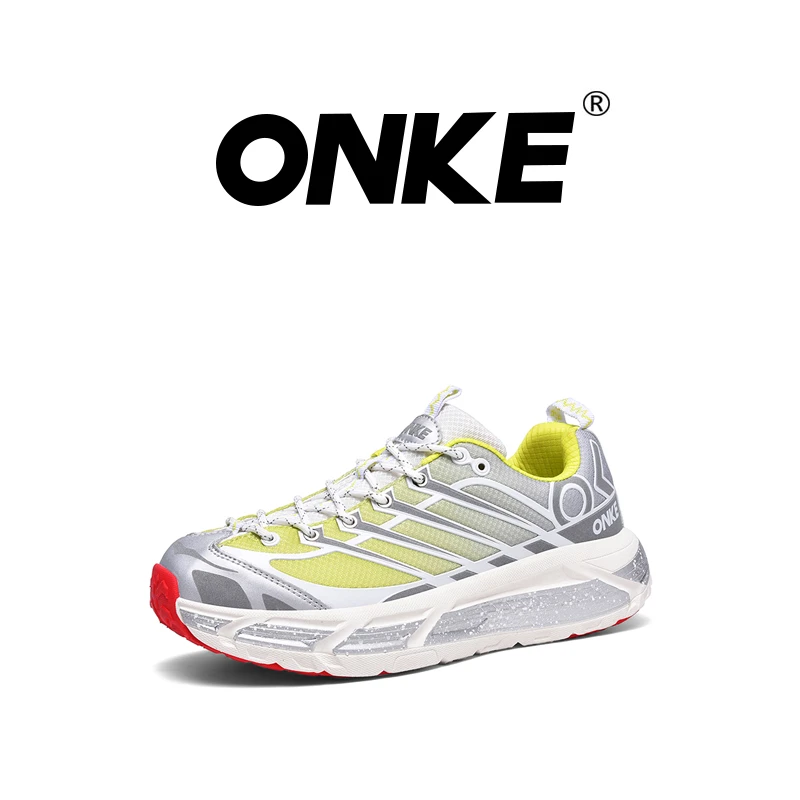 【德国ONKE】跑鞋10代哪吒：夏季新款情侣户外减震耐磨科技运动跑QQ