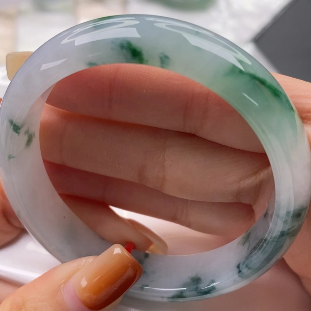 翡翠未镶嵌手镯天然翡翠A货