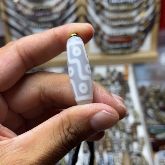 4***^玛瑙/玉髓颈饰未镶嵌