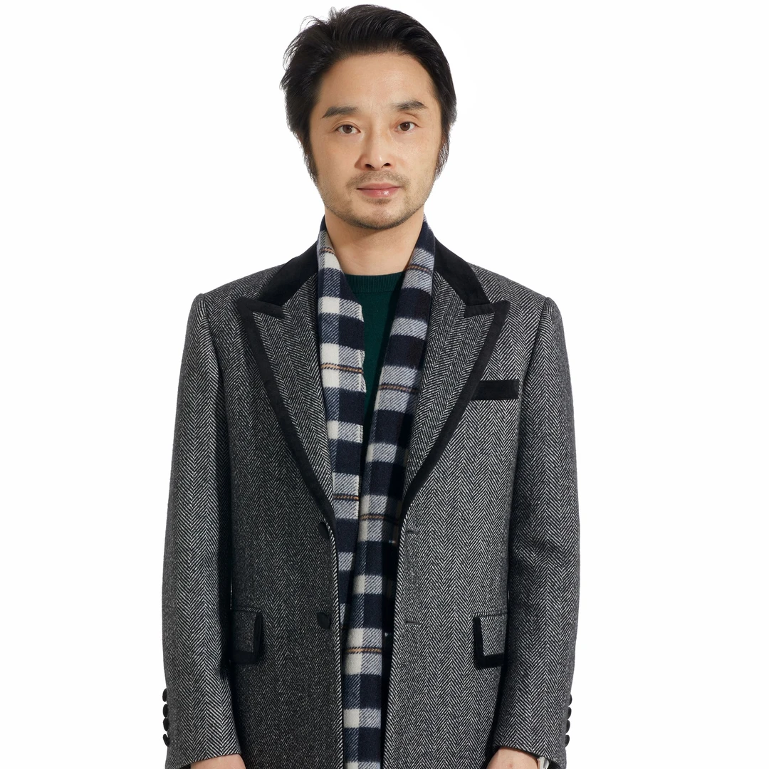 TOLER/托勒工坊进口面料冬季羊绒大衣时尚可来图定制休闲中长款