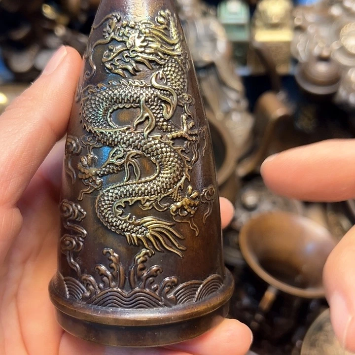 铜器摆件老王直播间