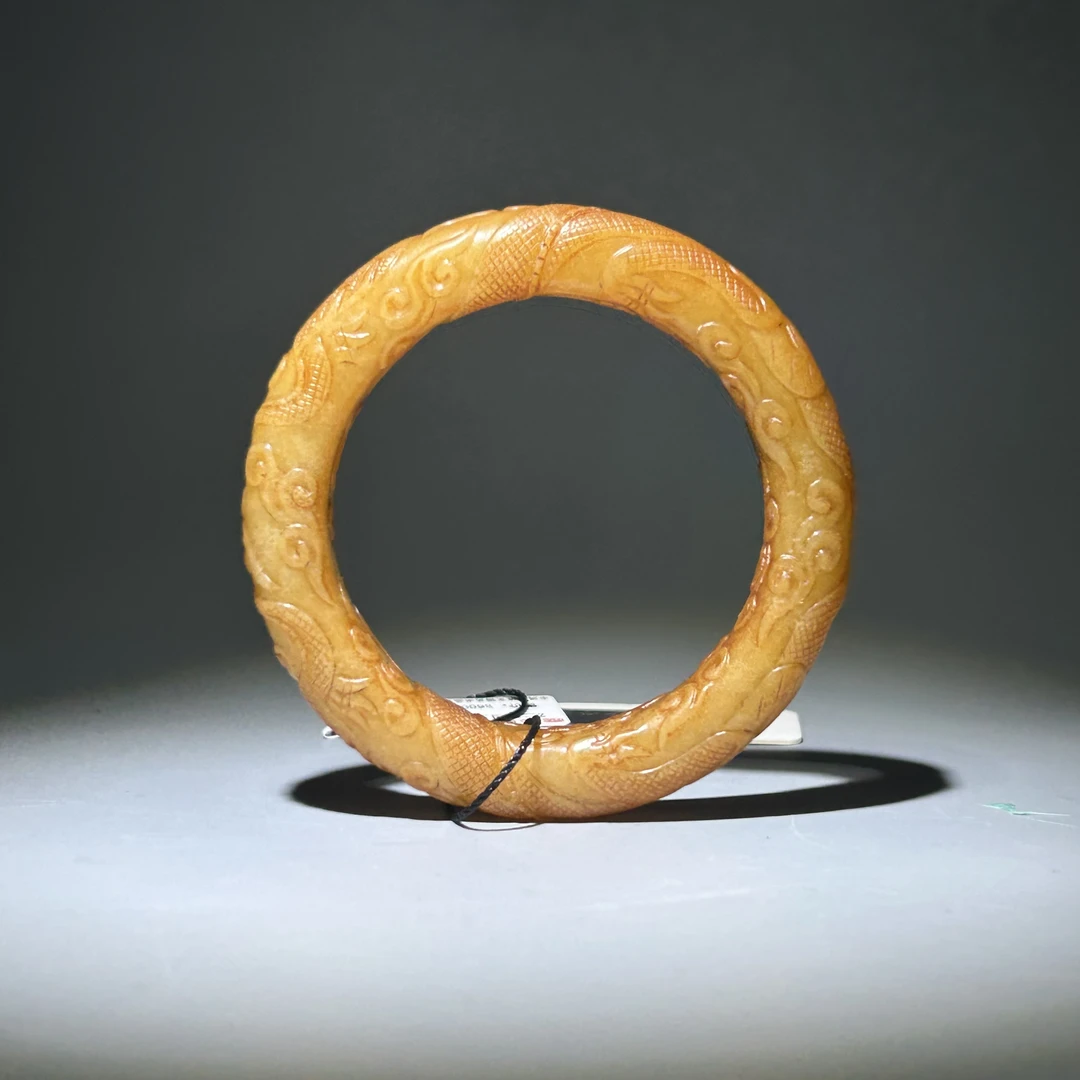 清代-和田玉手镯2506110040