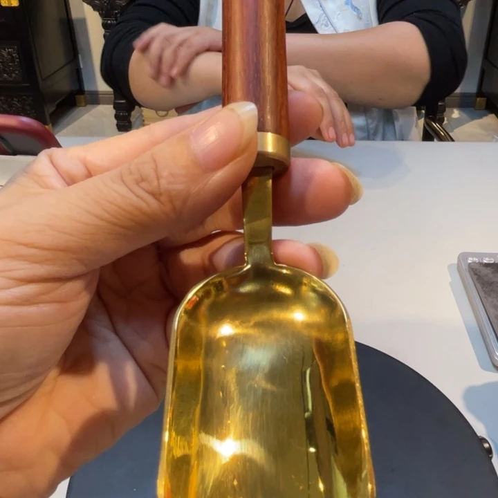 檀香紫檀（小叶紫檀）茶铲380