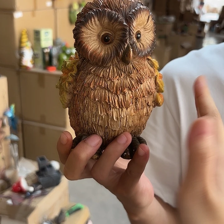 瓷片样品样品样品枫叶猫头鹰