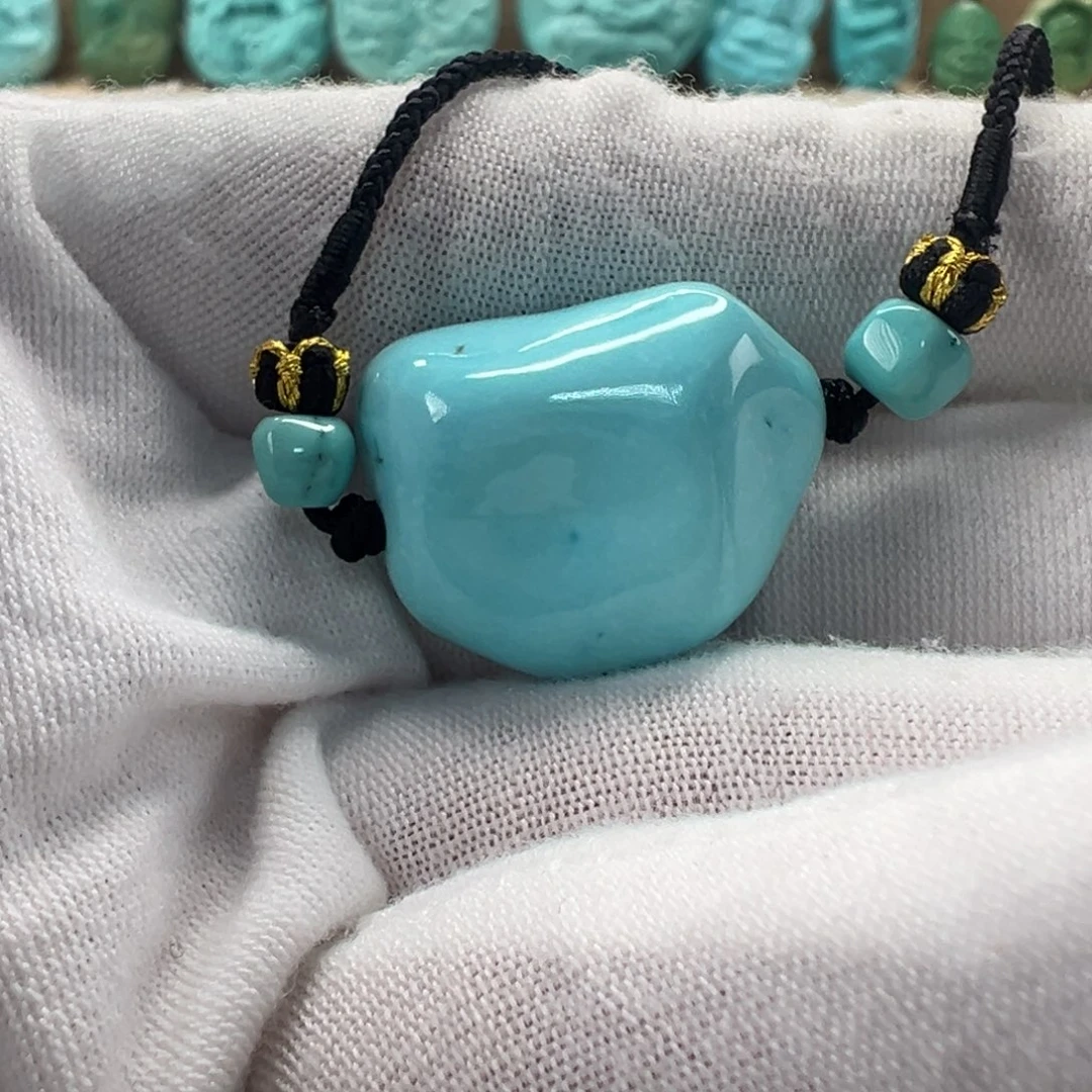 未镶嵌绿松石随形18.9mm
