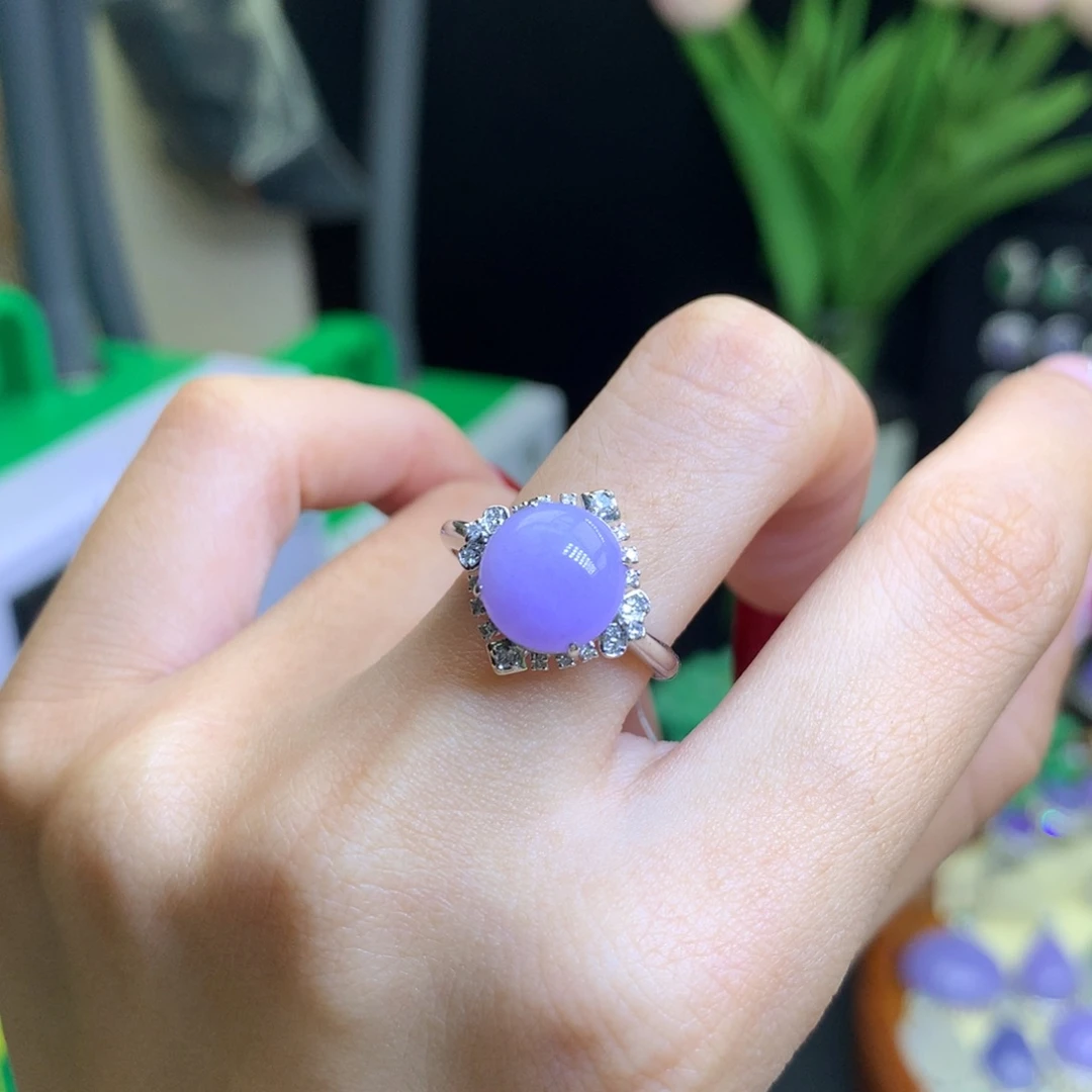 翡翠颈饰18K金镶嵌倩***子天然