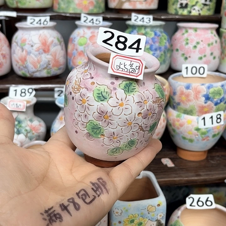 手工制作多肉花盆