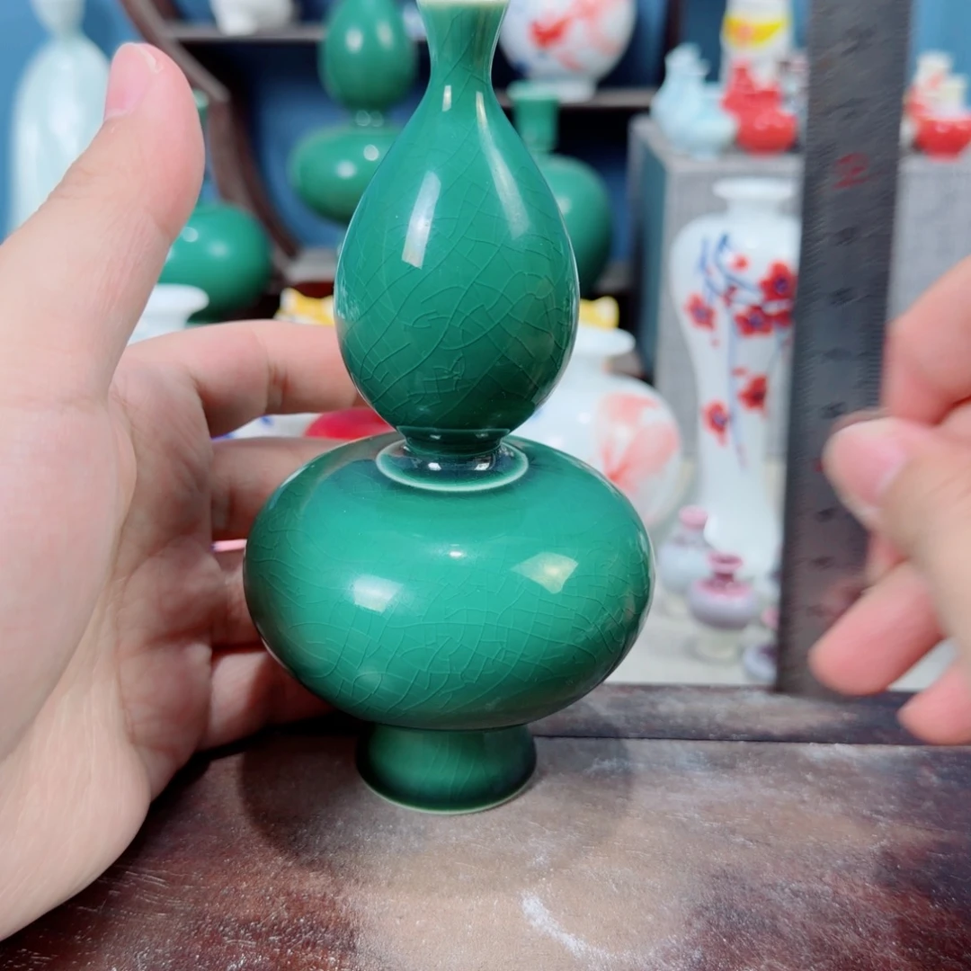 陶瓷手工小花器摆件