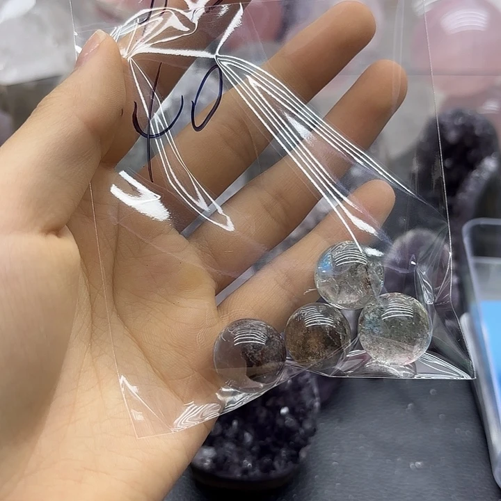 小***贝紫晶珠宝半成品未镶嵌93