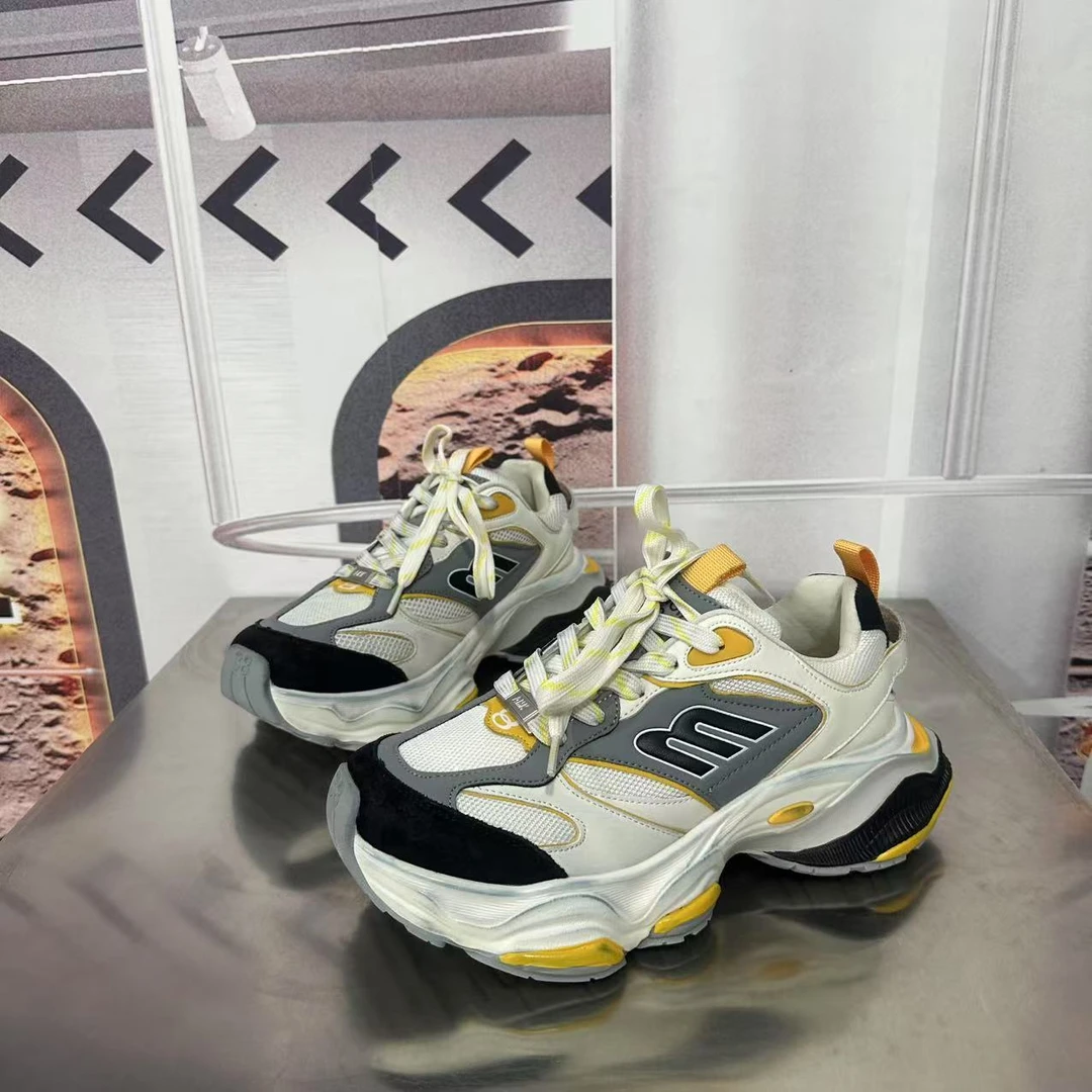 058-7新款2025爆款单里高级感时尚精品老爹鞋厚百搭众ins