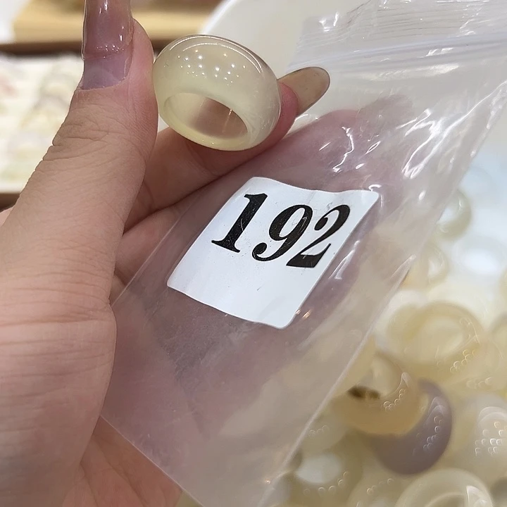 玛瑙/玉髓合金戒指192港14