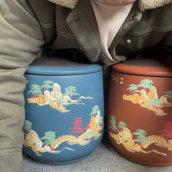 紫砂茶叶罐茶叶罐
