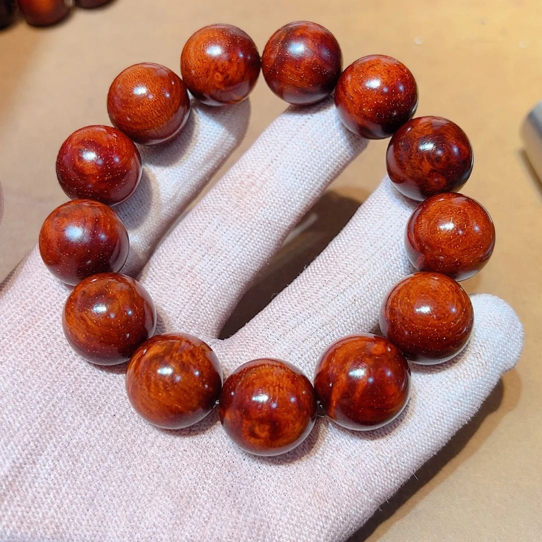 小叶紫檀手串/手链1.8大黑龙金星瘤疤毕业款