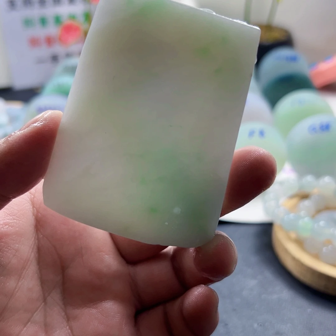 鲸***生定制翡翠未镶嵌09989