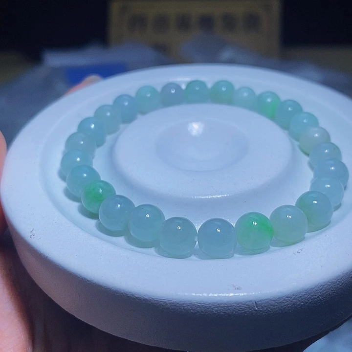 未镶嵌手串翡翠天然缅甸A货翡翠7