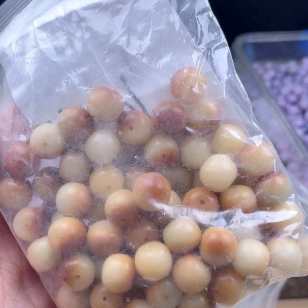 白玉菩提吊坠a13/锅底干磨