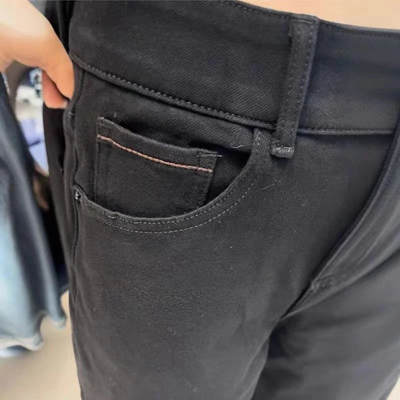 SU【98039】代 愫萌 MWMA英国轻奢新款四面弹九分直筒裤~