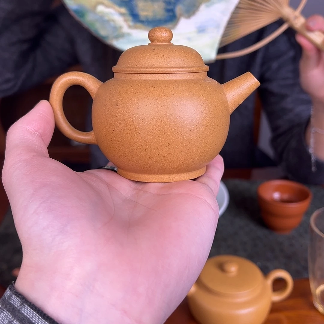 茶壶紫砂巨轮 黄金段 150cc