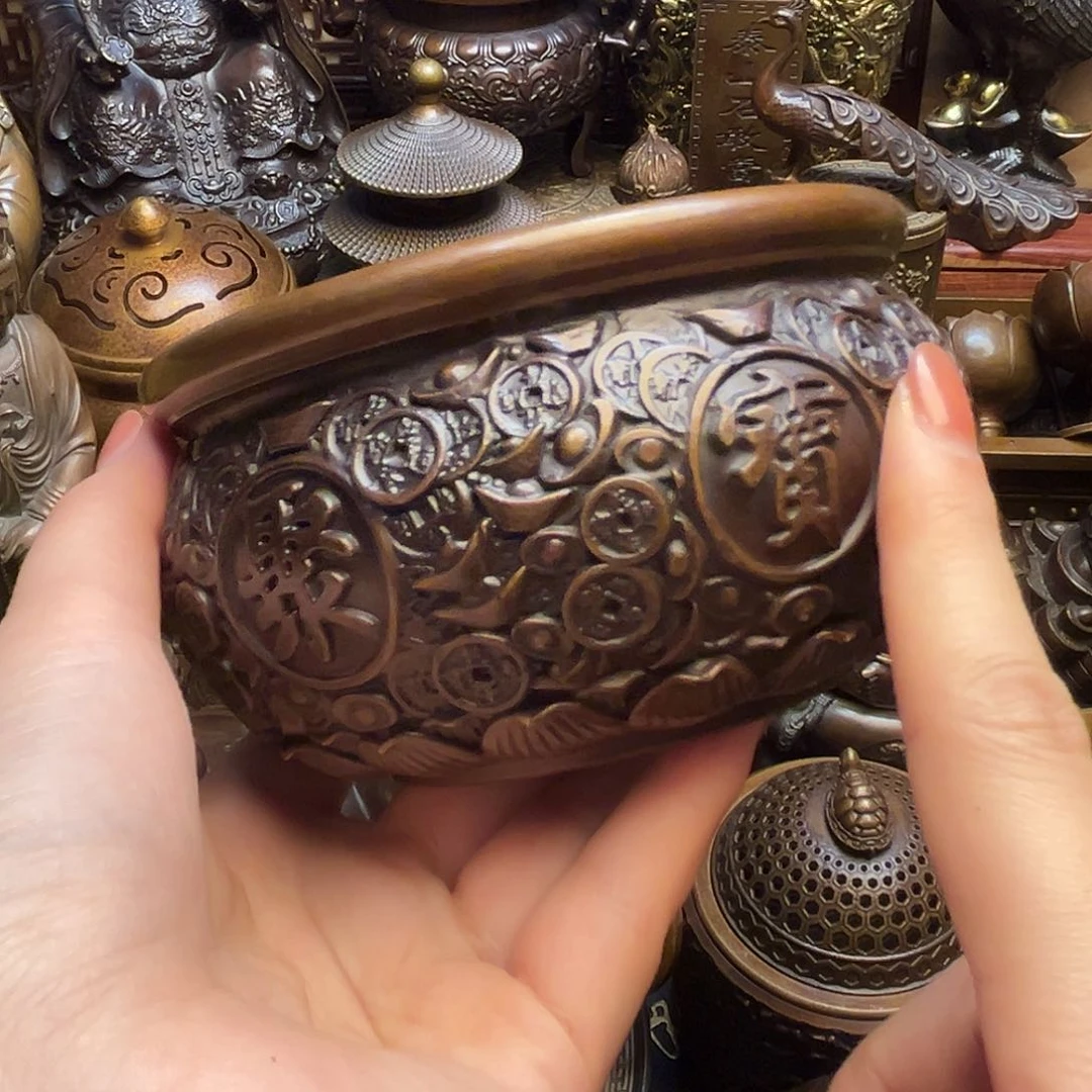 精美铜器点击下单