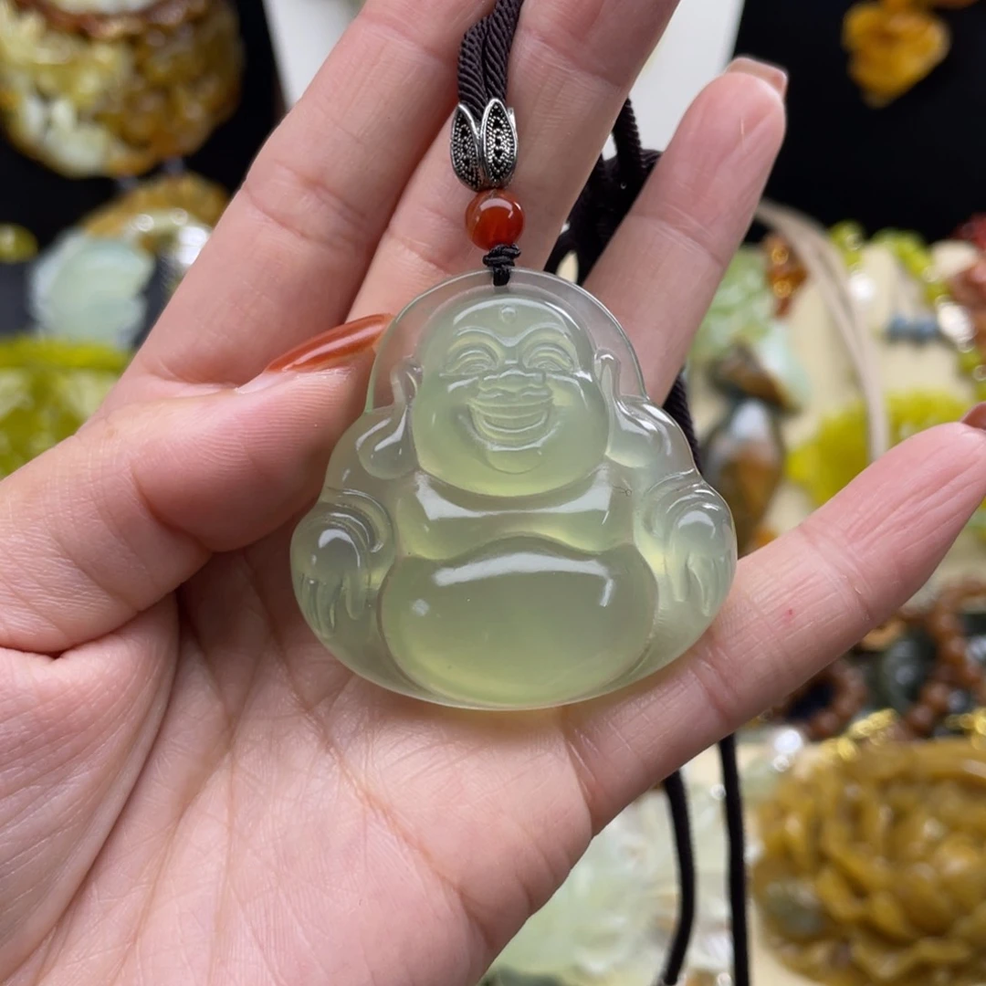未镶嵌蛇纹石玉颈饰新*家