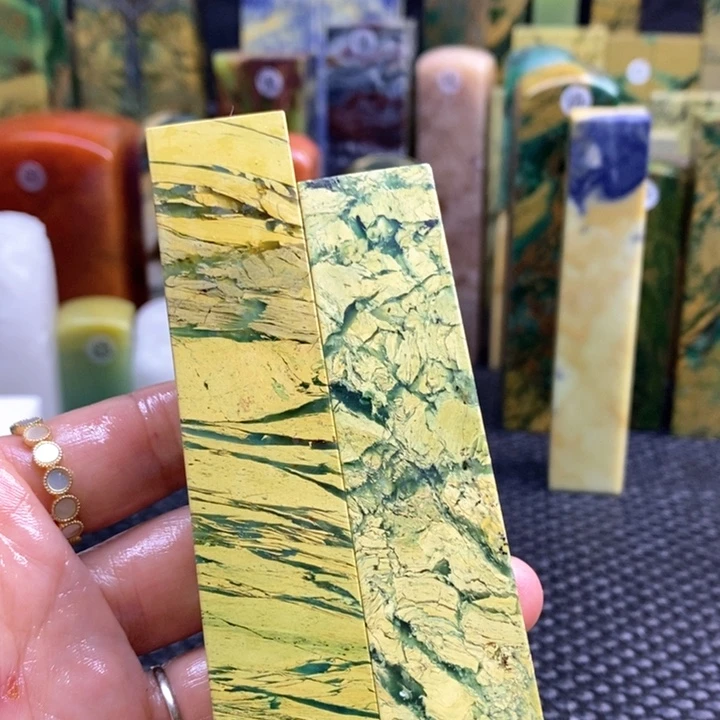 四川石温*青田石印章石