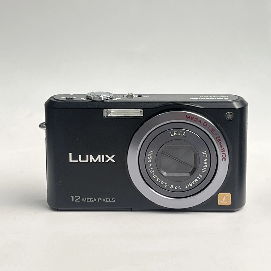 95新 Panasonic/松下 fx100黑色1200万像素4倍光学变焦ccd相机