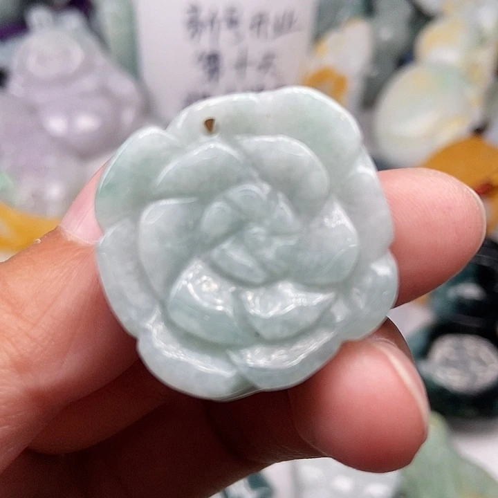 未镶嵌挂件翡翠翡翠
