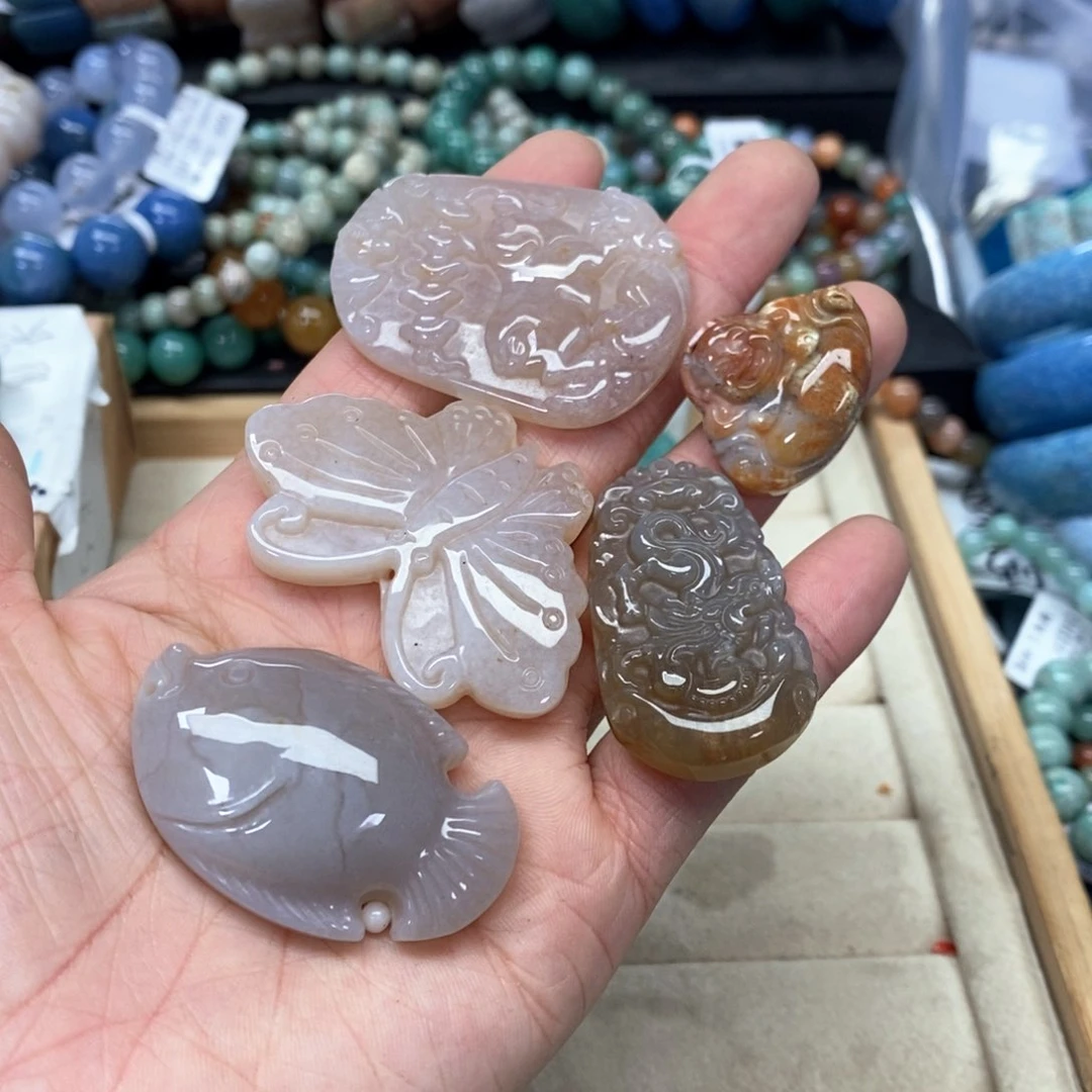 硅化珊瑚（珊瑚玉）手链未镶嵌(451