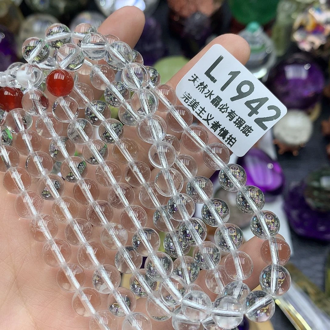 水晶未镶嵌珠宝半成品8mm 108