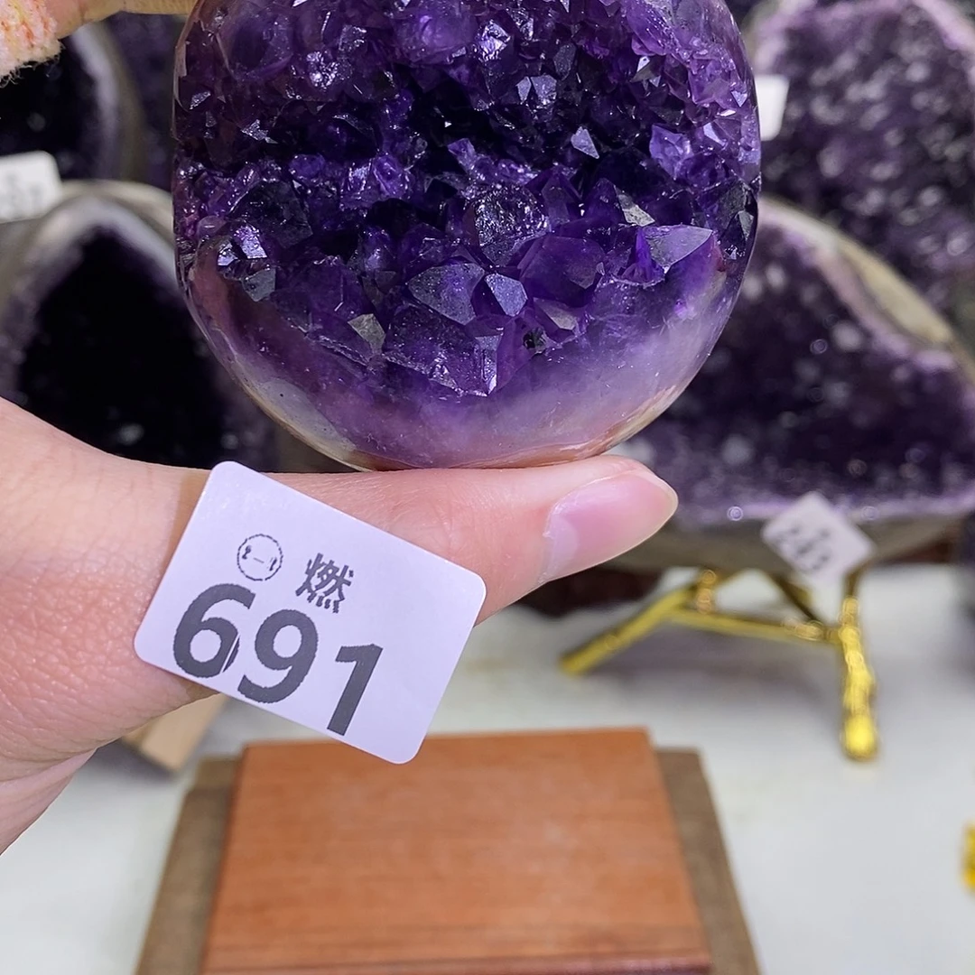 大型摆件（非配饰）紫晶未镶嵌