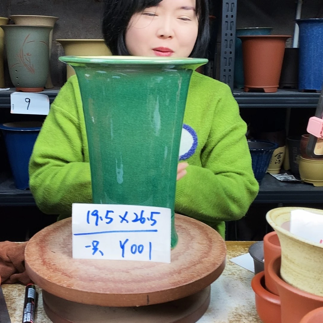 紫砂紫砂花盆一只Y001