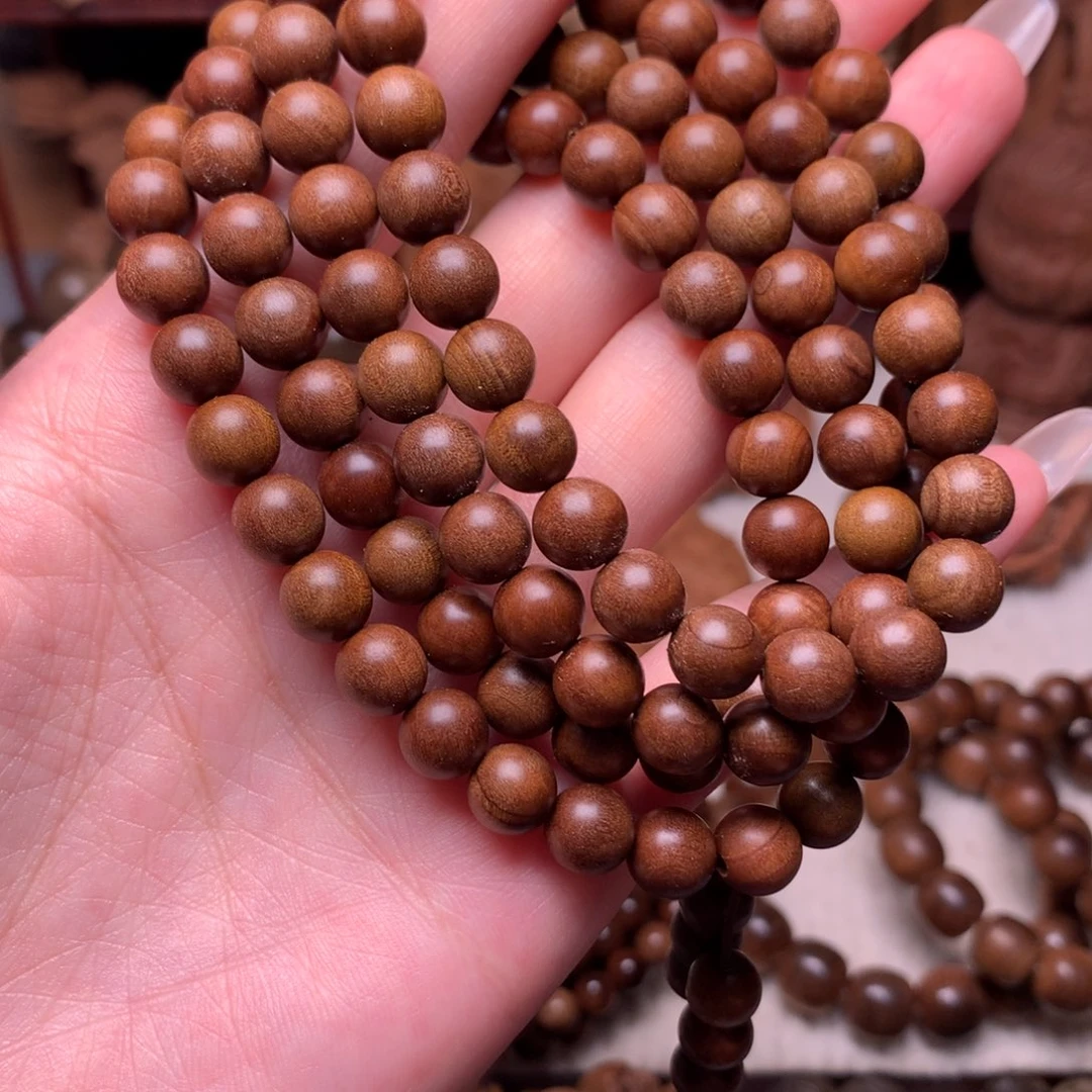 手串/手链檀香木老山檀香0.8奶香微瑕
