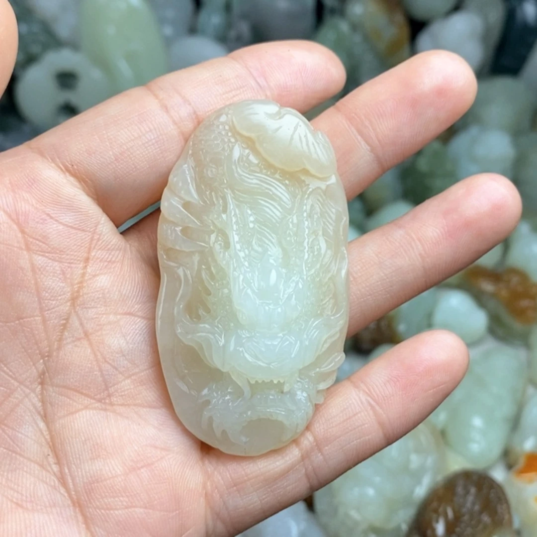 【闪购商品】未镶嵌和田玉挂件千*顺