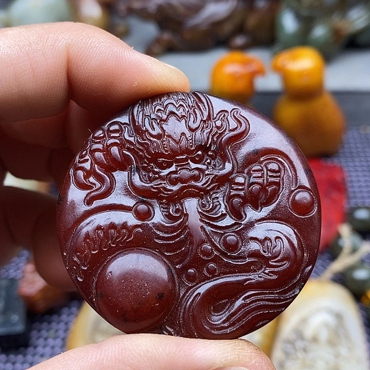 未镶嵌蛇纹石玉颈饰