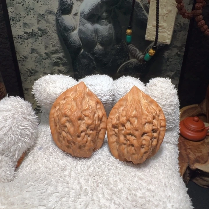 吊坠文玩核桃水晶鸡