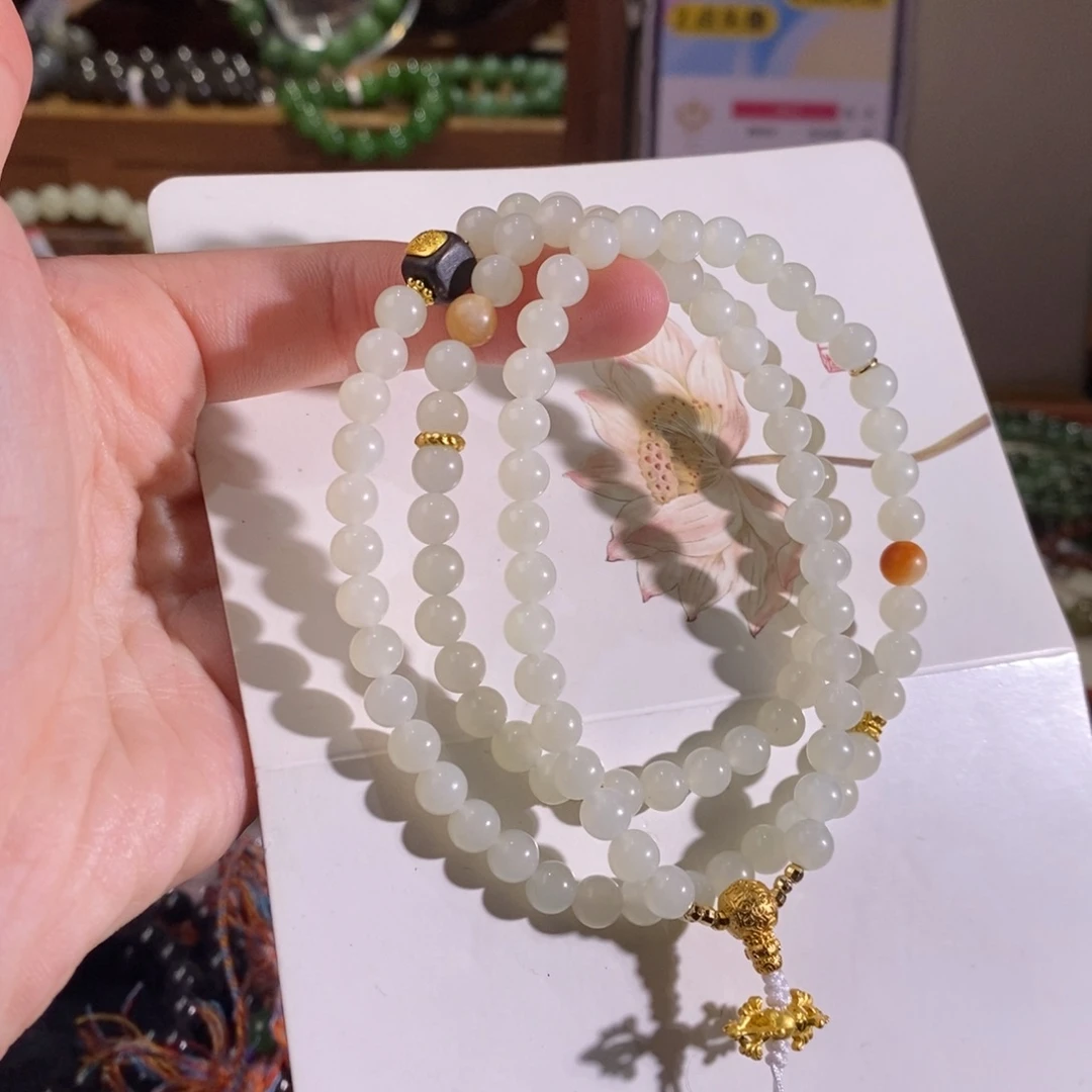 和田玉手链未镶嵌