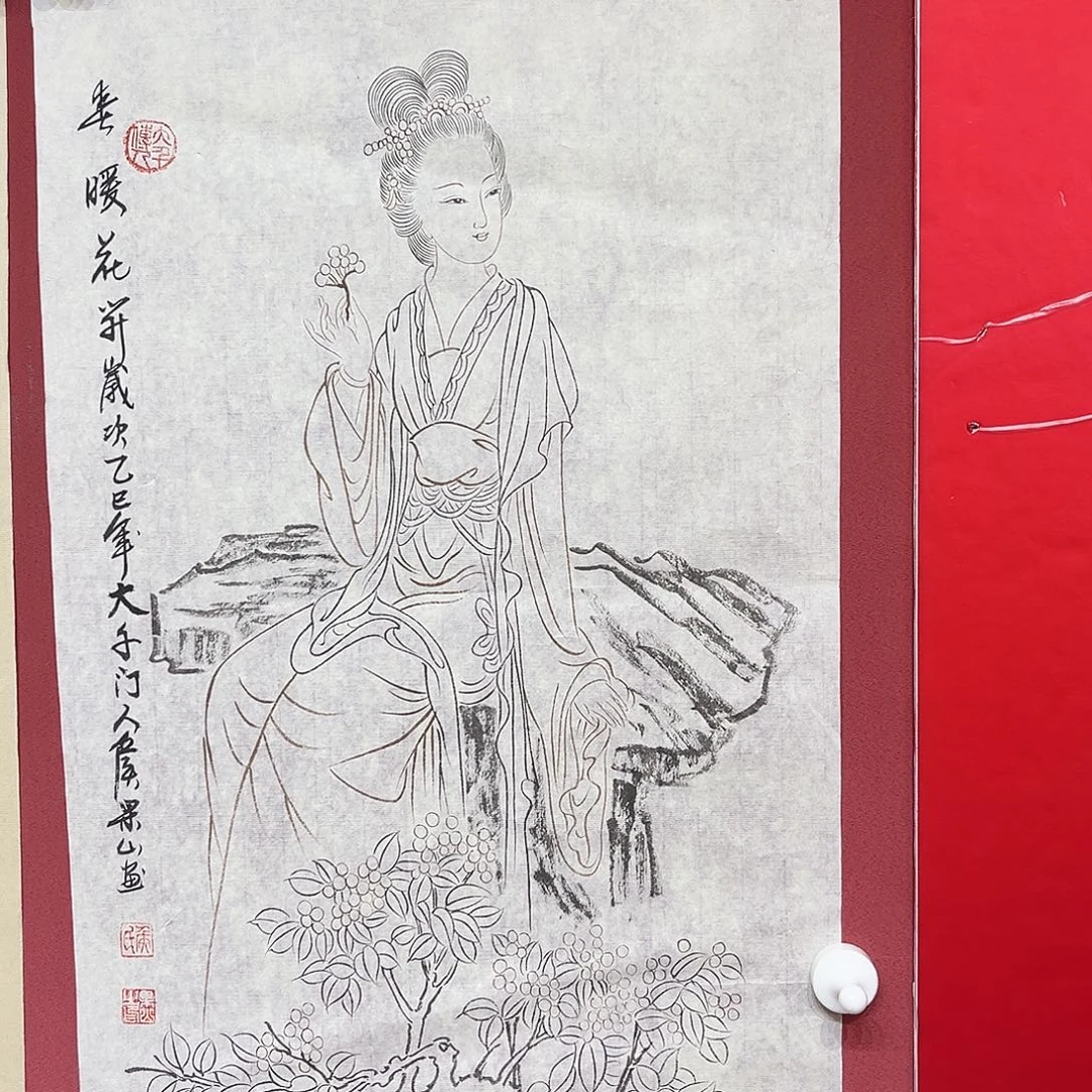 国画侯果山老师国画作品月