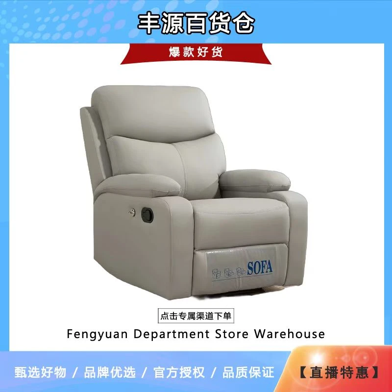 简约风功能沙发头等舱轻奢沙发椅 颜色款式随机发FYD