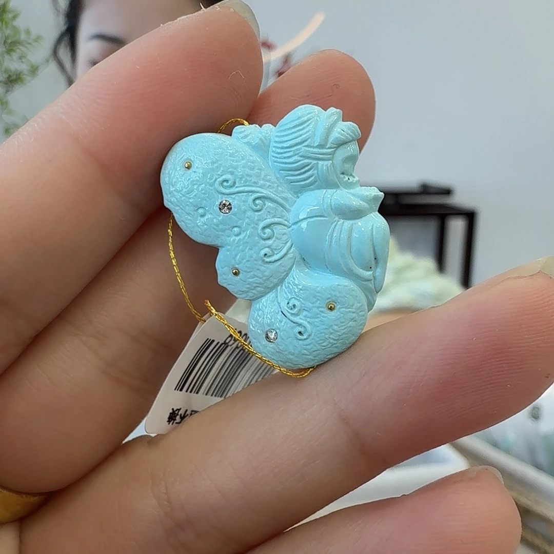 绿松石未镶嵌珠宝奇石