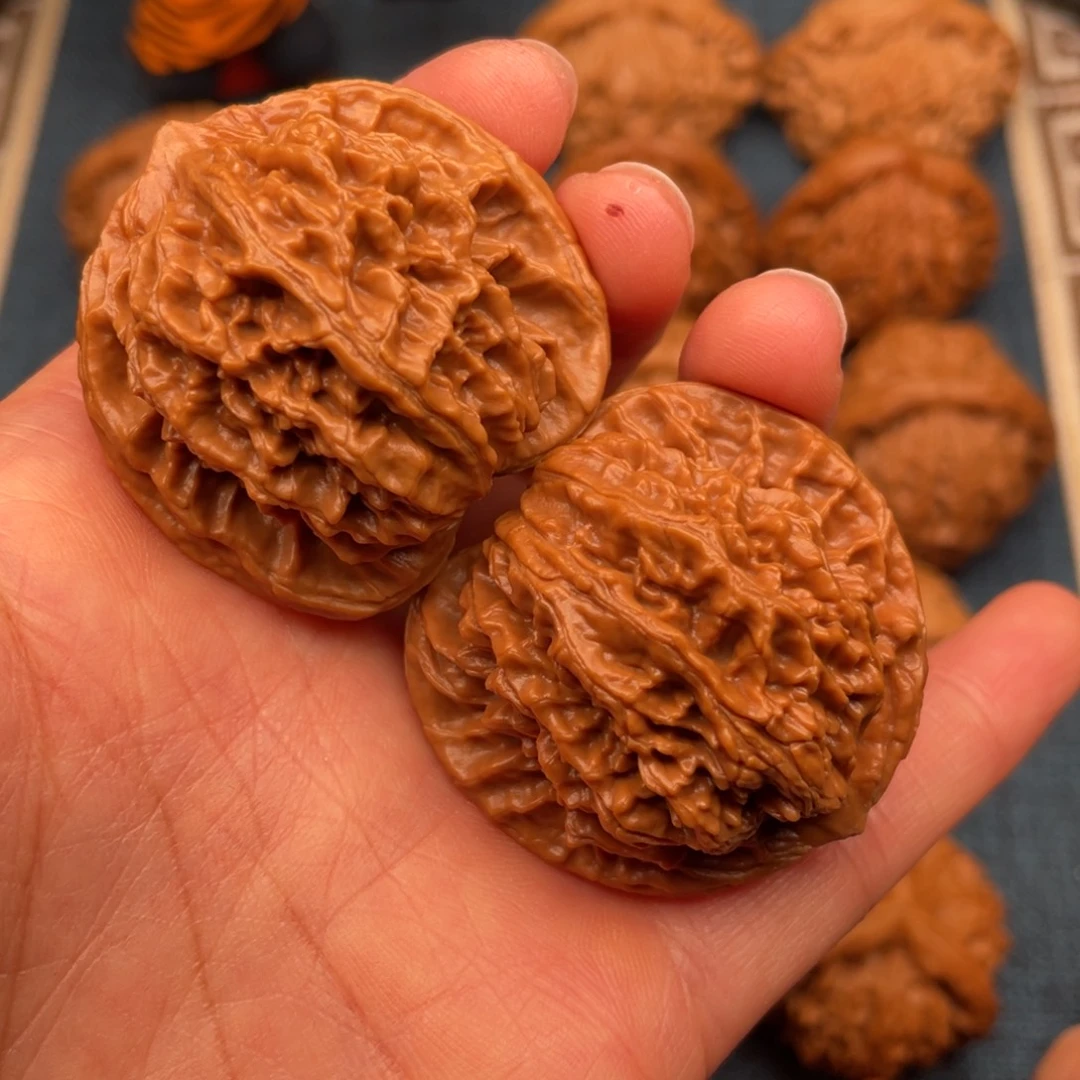 把件文玩核桃41全品盘龙纹