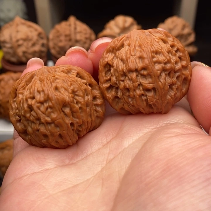 把件文玩核桃磨盘35全品