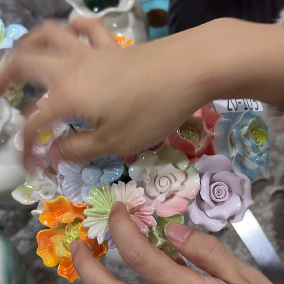 陶瓷花，20元发货，退款拉黑20103