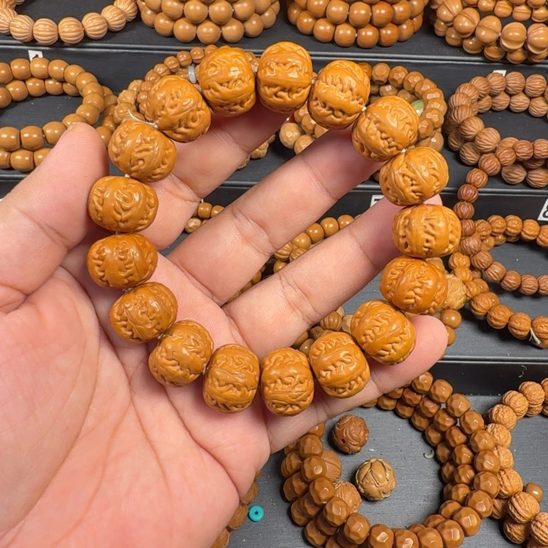 *****猴头核桃吊坠大八楞