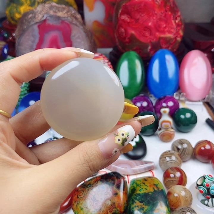未镶嵌耳饰玛瑙/玉髓