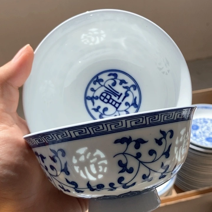 碗景德镇高温细白瓷餐具