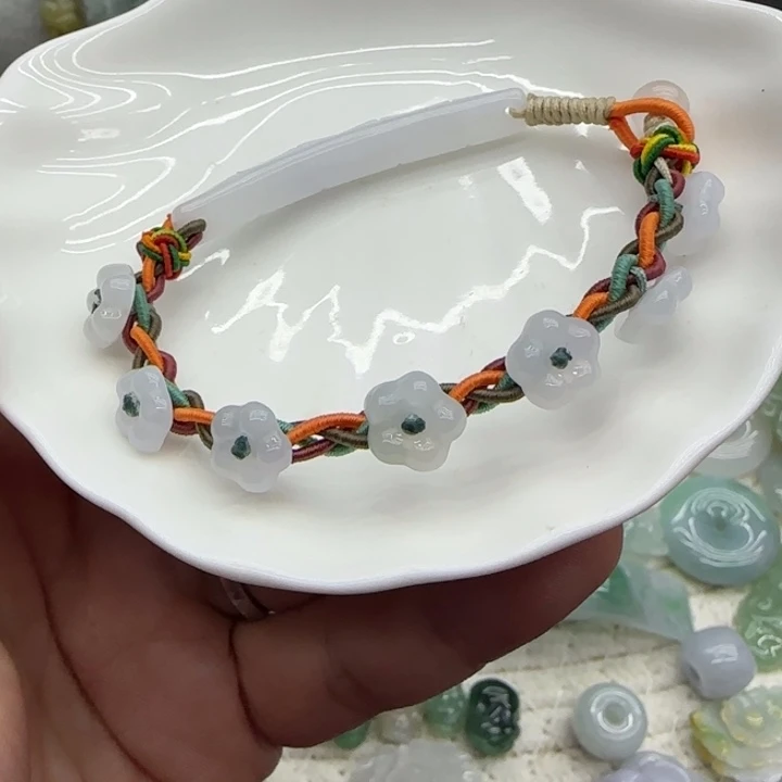 翡翠未镶嵌手链手牌